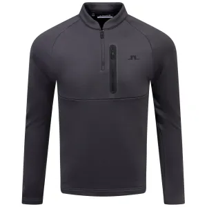 Adam Quarter Zip Mid Layer Asphalt - AW24