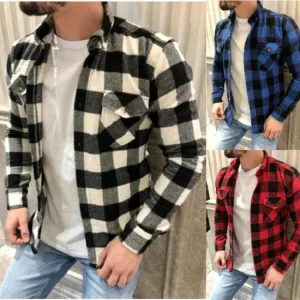 Classic Men's Checkered Shirt