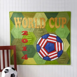 Coats & Clark Quilting World Cup Quilt