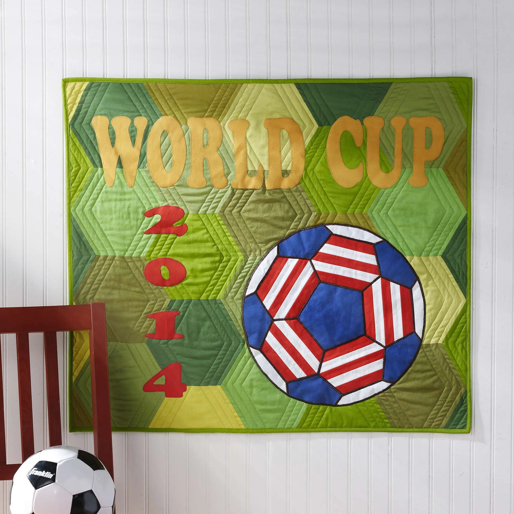 Coats & Clark Quilting World Cup Quilt