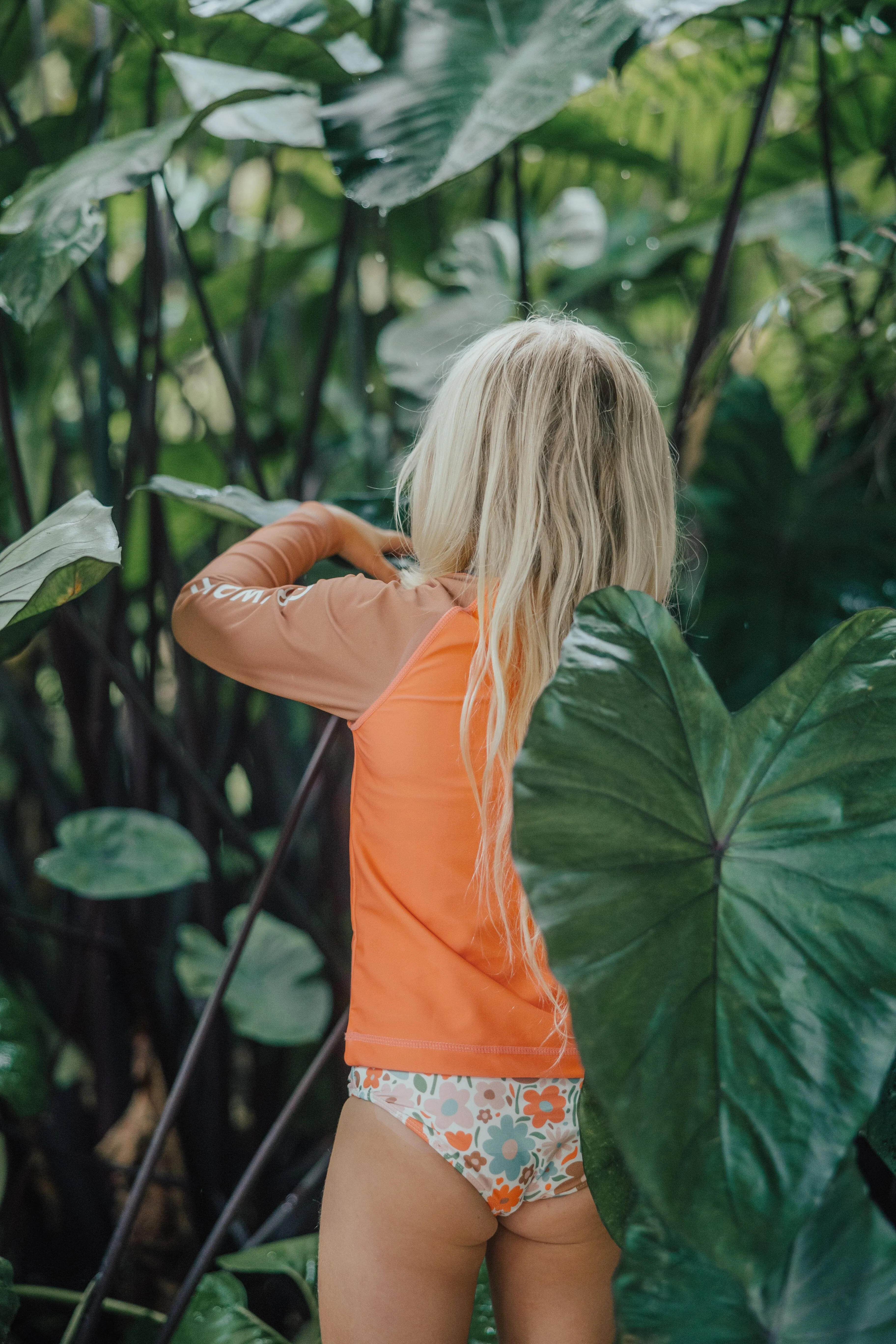 Crywolf Rash Vest - Sunset Colour Block