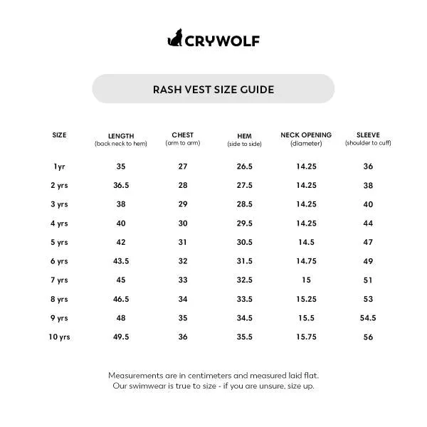 CRYWOLF Rash Vest - Sunset Colour Block