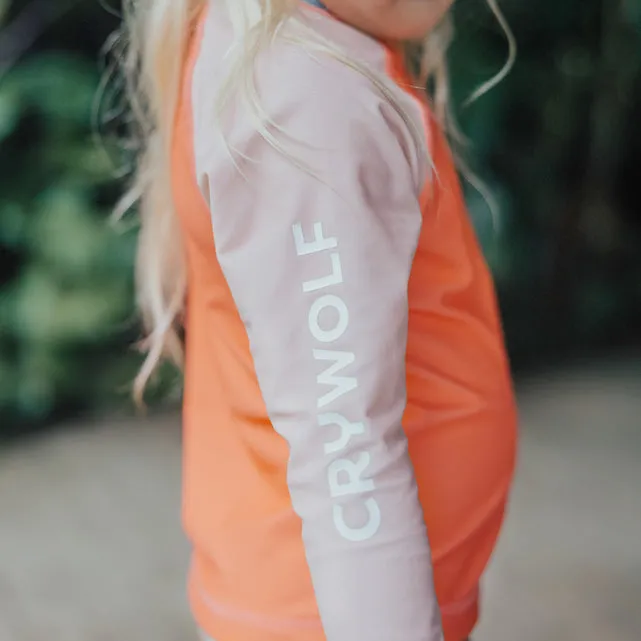 CRYWOLF Rash Vest - Sunset Colour Block