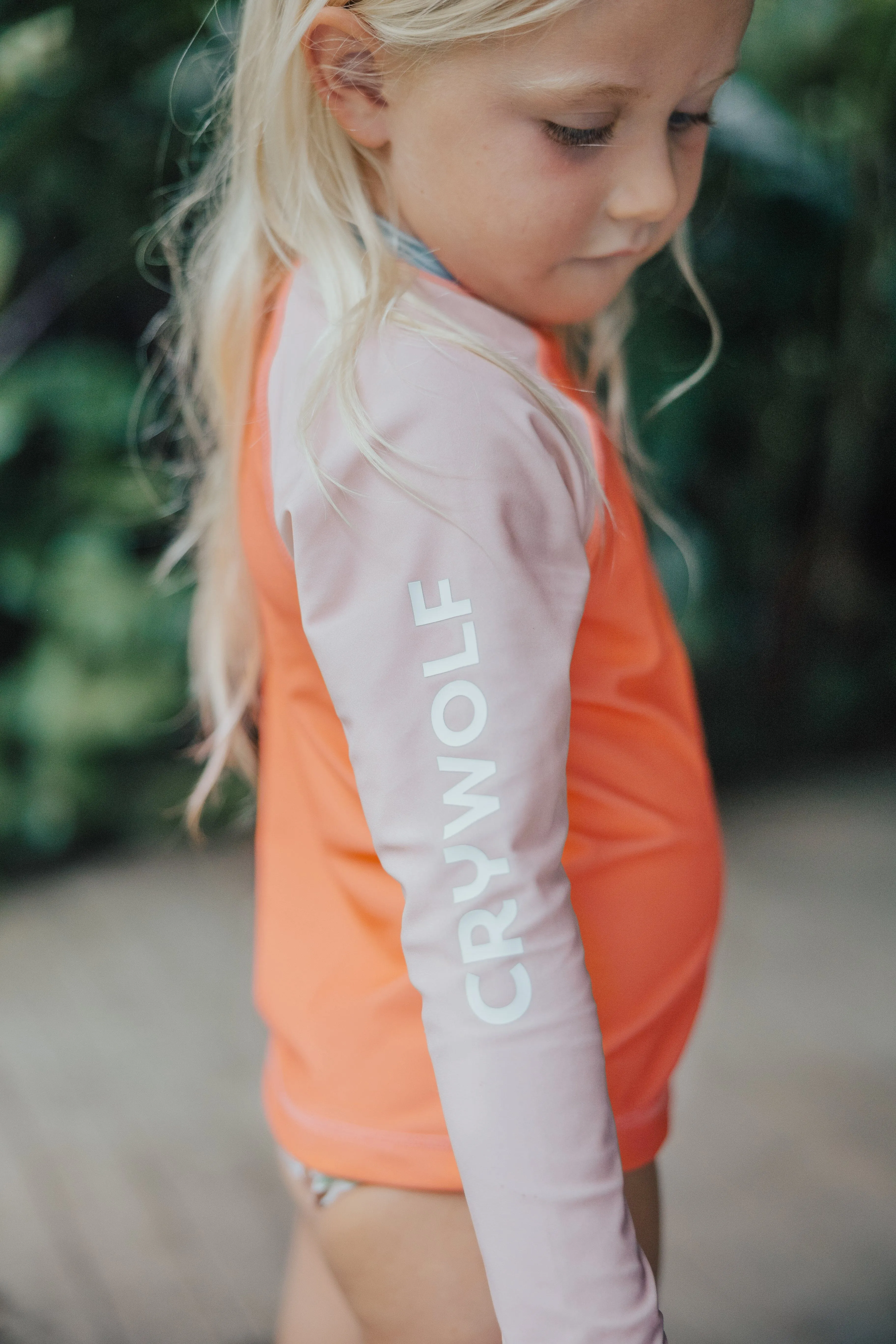 Crywolf Rash Vest - Sunset Colour Block