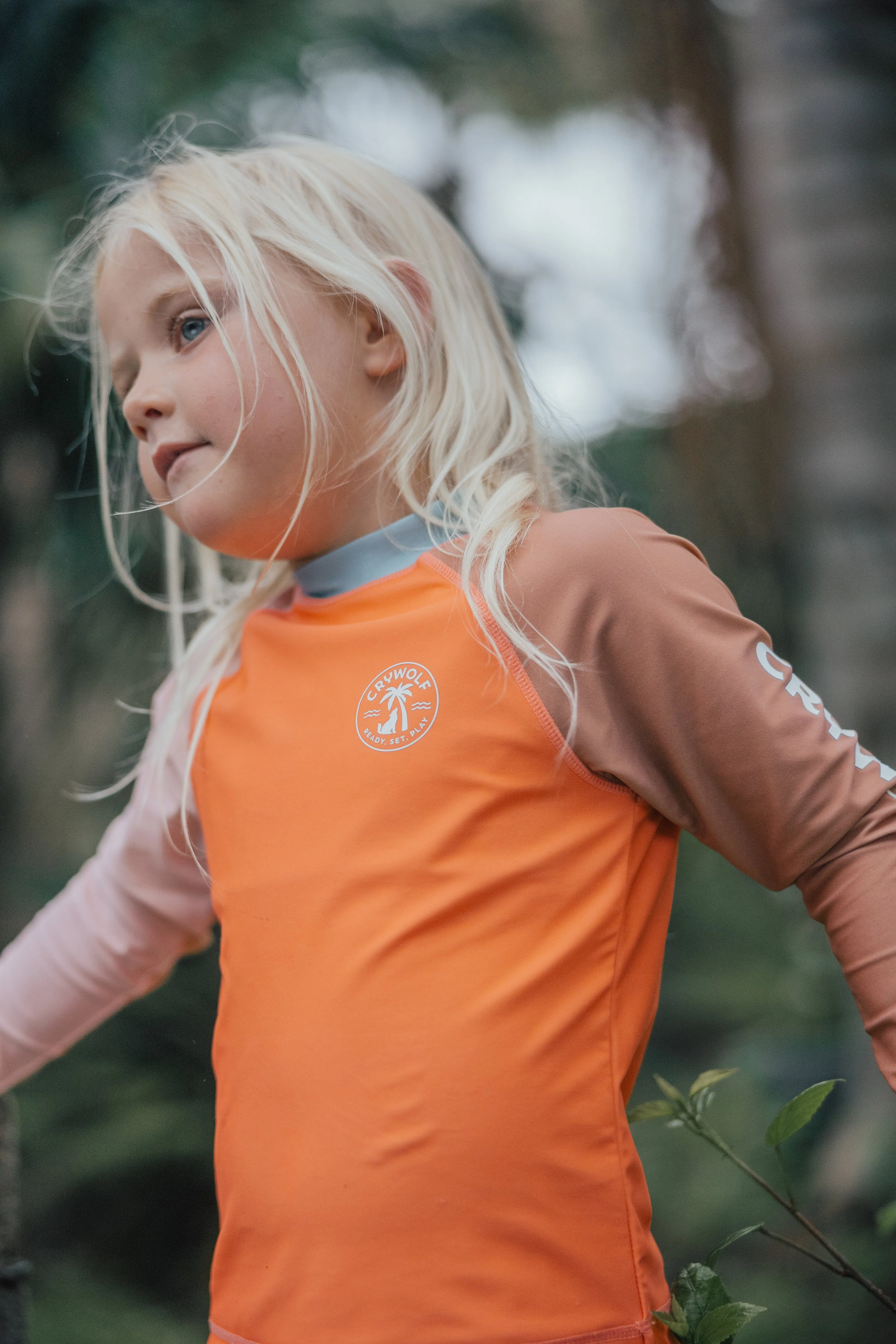 Crywolf Rash Vest - Sunset Colour Block