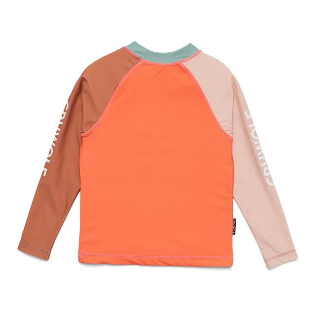 CRYWOLF Rash Vest - Sunset Colour Block