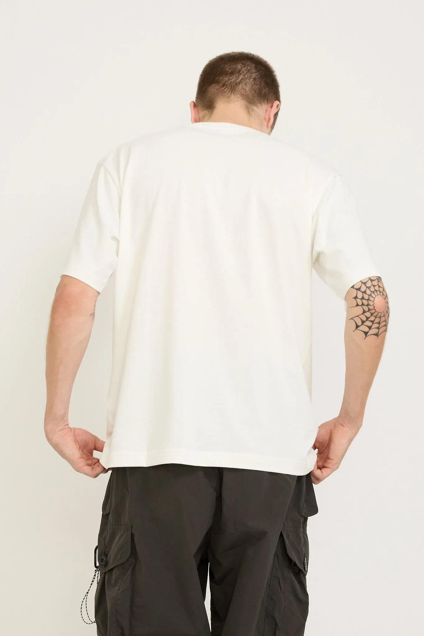 Daijiro Ohara Map Key Print T-Shirt SS White