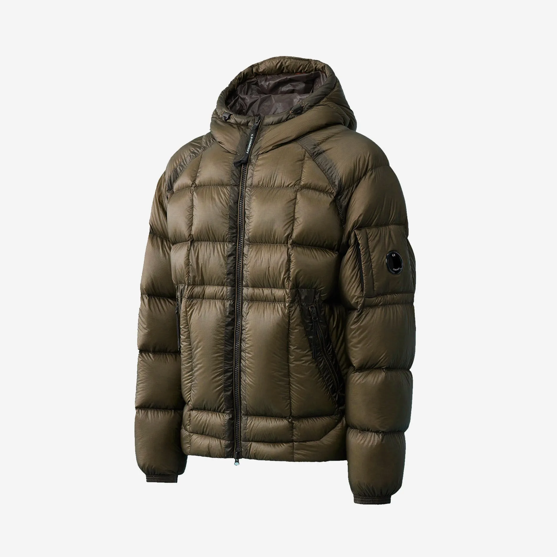 D.D. Shell Hooded Down Parka - Grape Leaf (Olive)