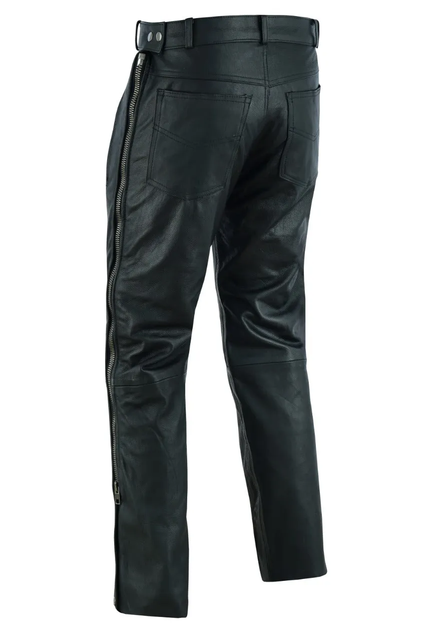 Dream Apparel Mens Chap & Pants With Zipper