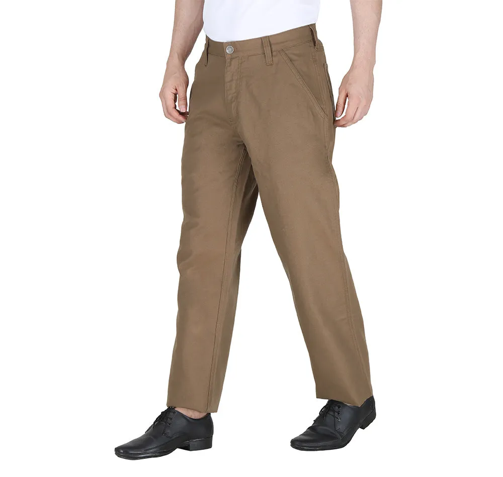 Forge Fr Men's Brown Canvas Pant