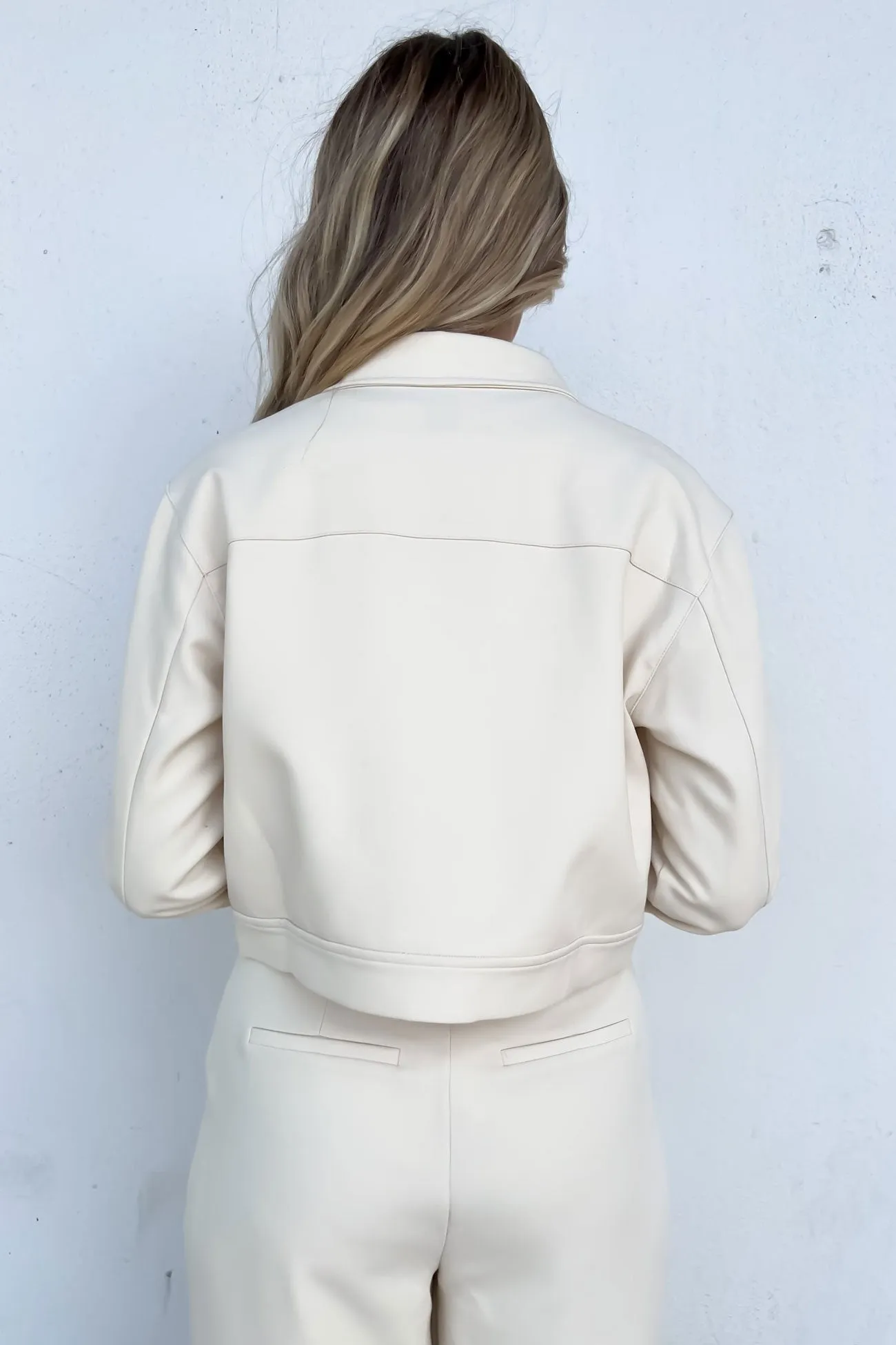 Gia Jacket Vintage White