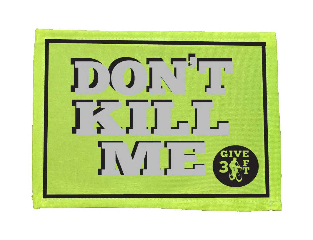 Give 3 Feet Clip On High Vis Reflective Reusable Bib