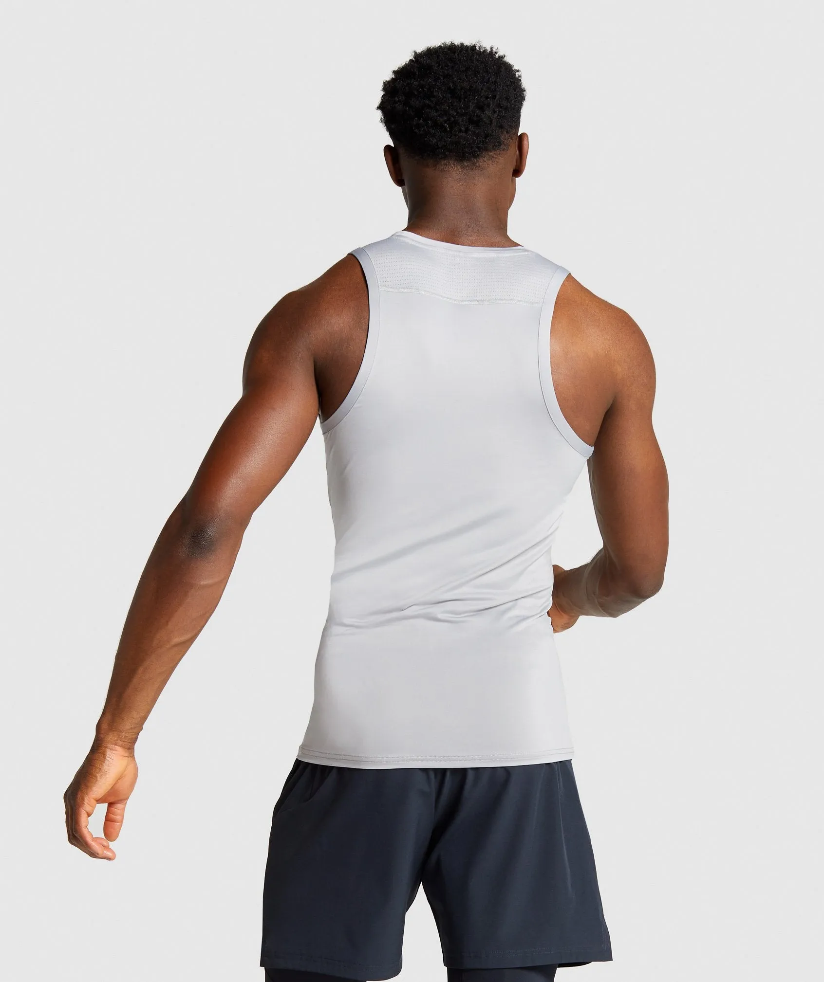 Gymshark Element Baselayer Tank - Light Grey