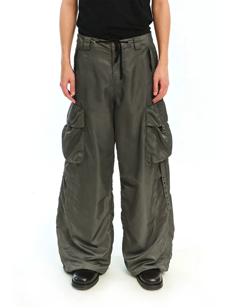 Heavy Duty Casual Wide Pants