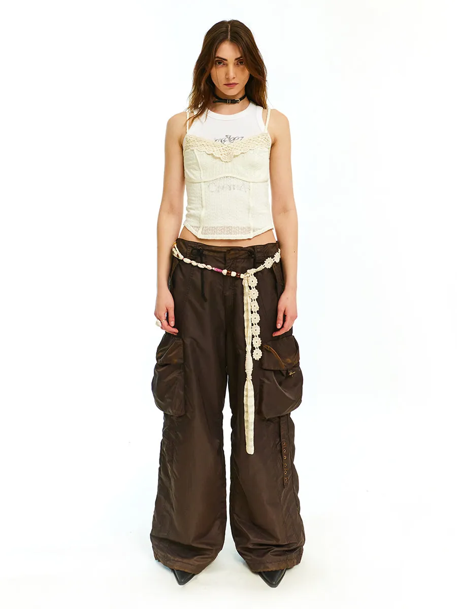 Heavy Duty Casual Wide Pants