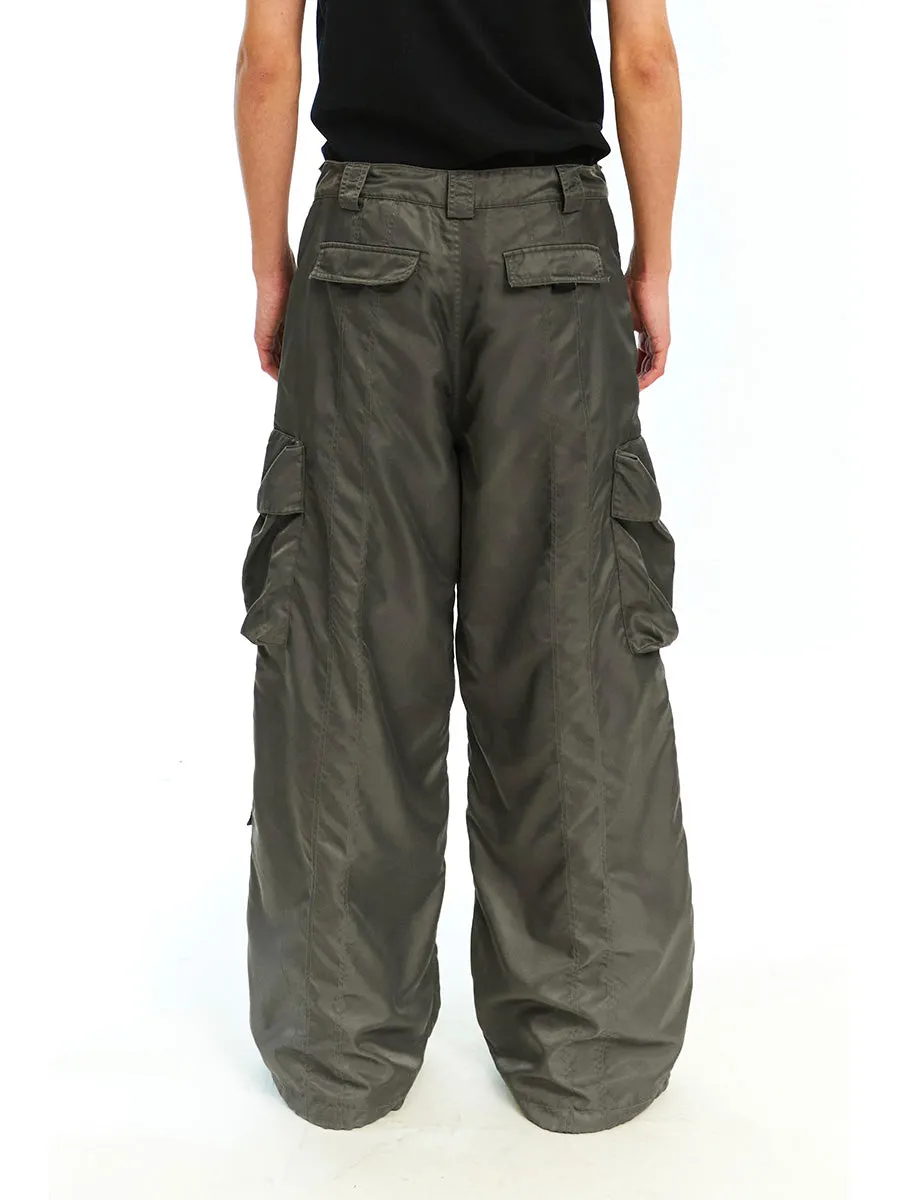 Heavy Duty Casual Wide Pants