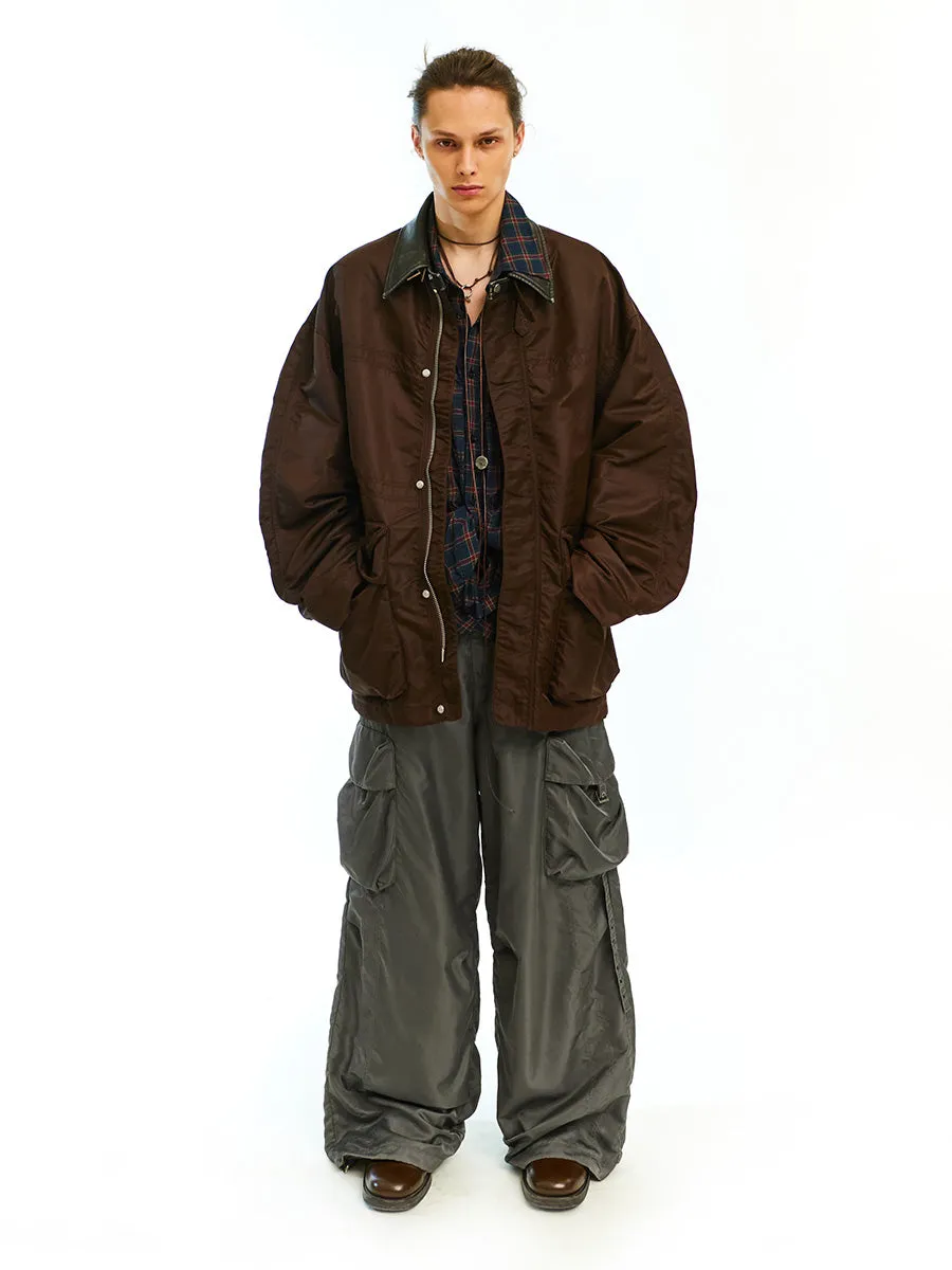 Heavy Duty Casual Wide Pants