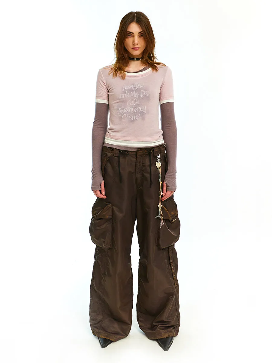 Heavy Duty Casual Wide Pants