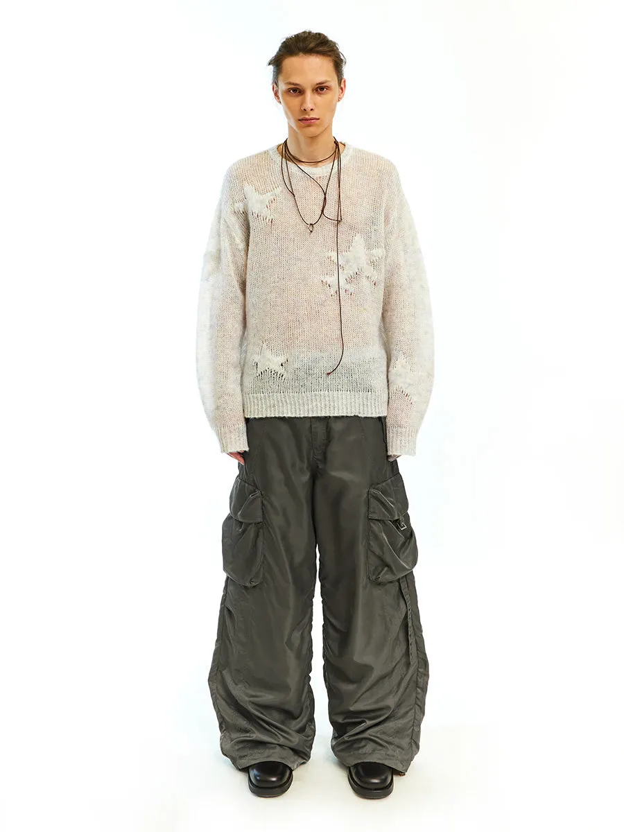 Heavy Duty Casual Wide Pants