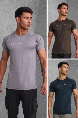 Insignia T-Shirt 3pk Earthy Colours