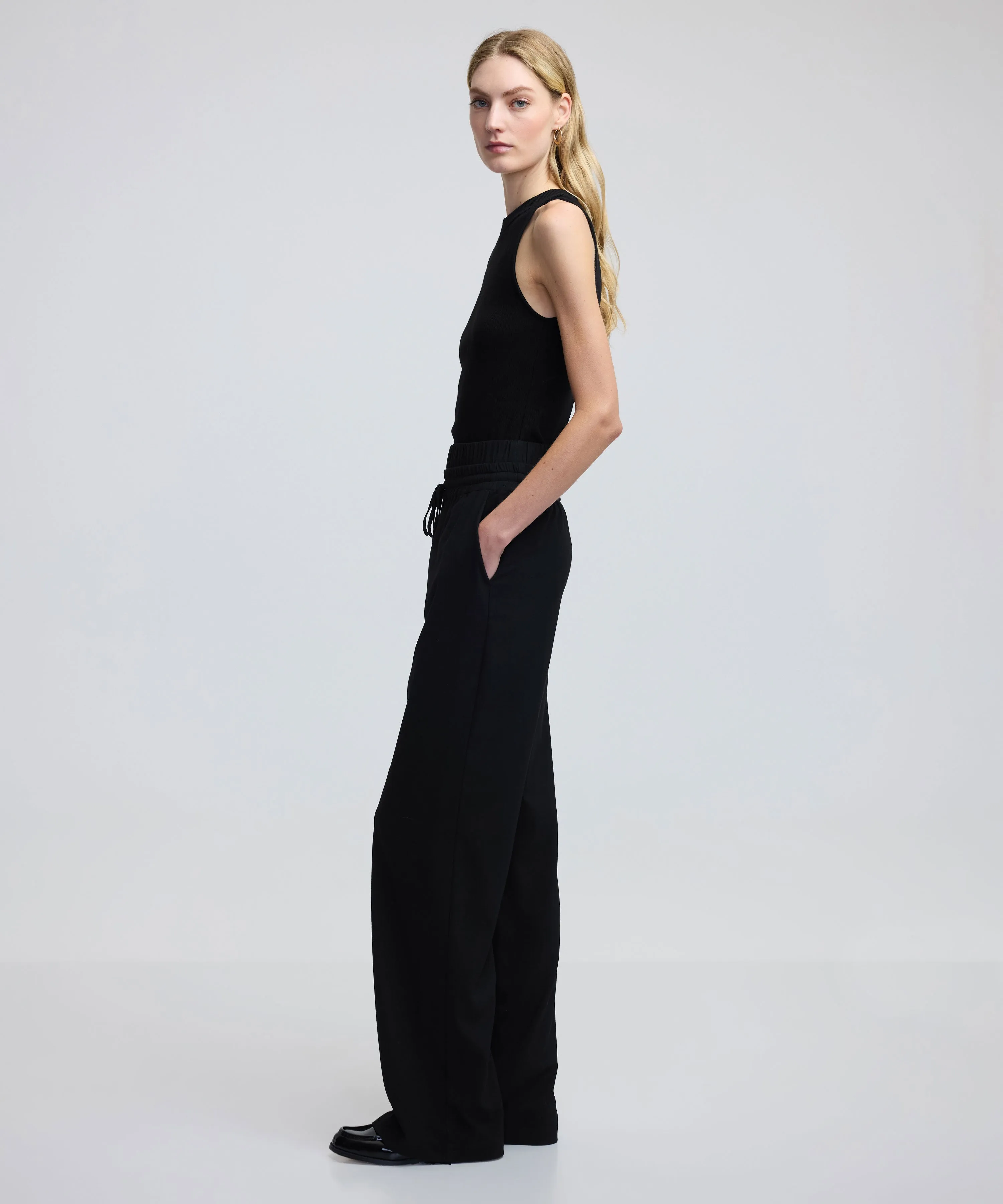 Ipekyol Elastic Waist Pants Black