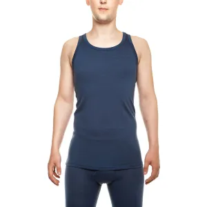 Men's Merino Tank Top Denim