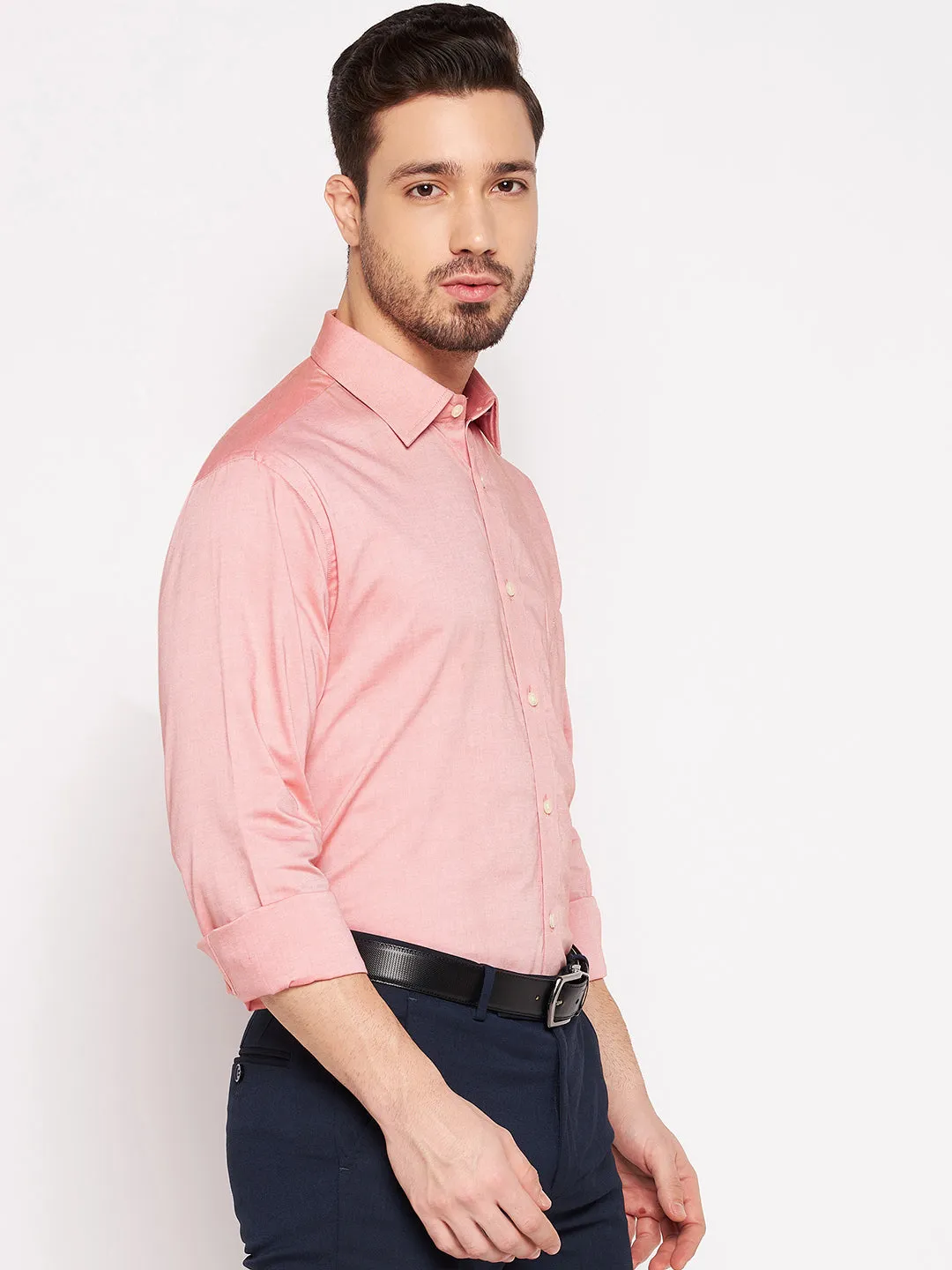 Mens Peach Shirt