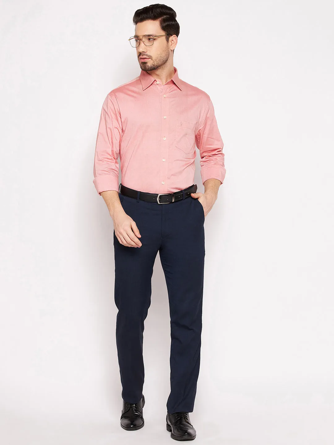 Mens Peach Shirt