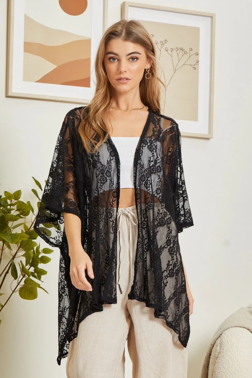 Natural Obsession Kimono - Black