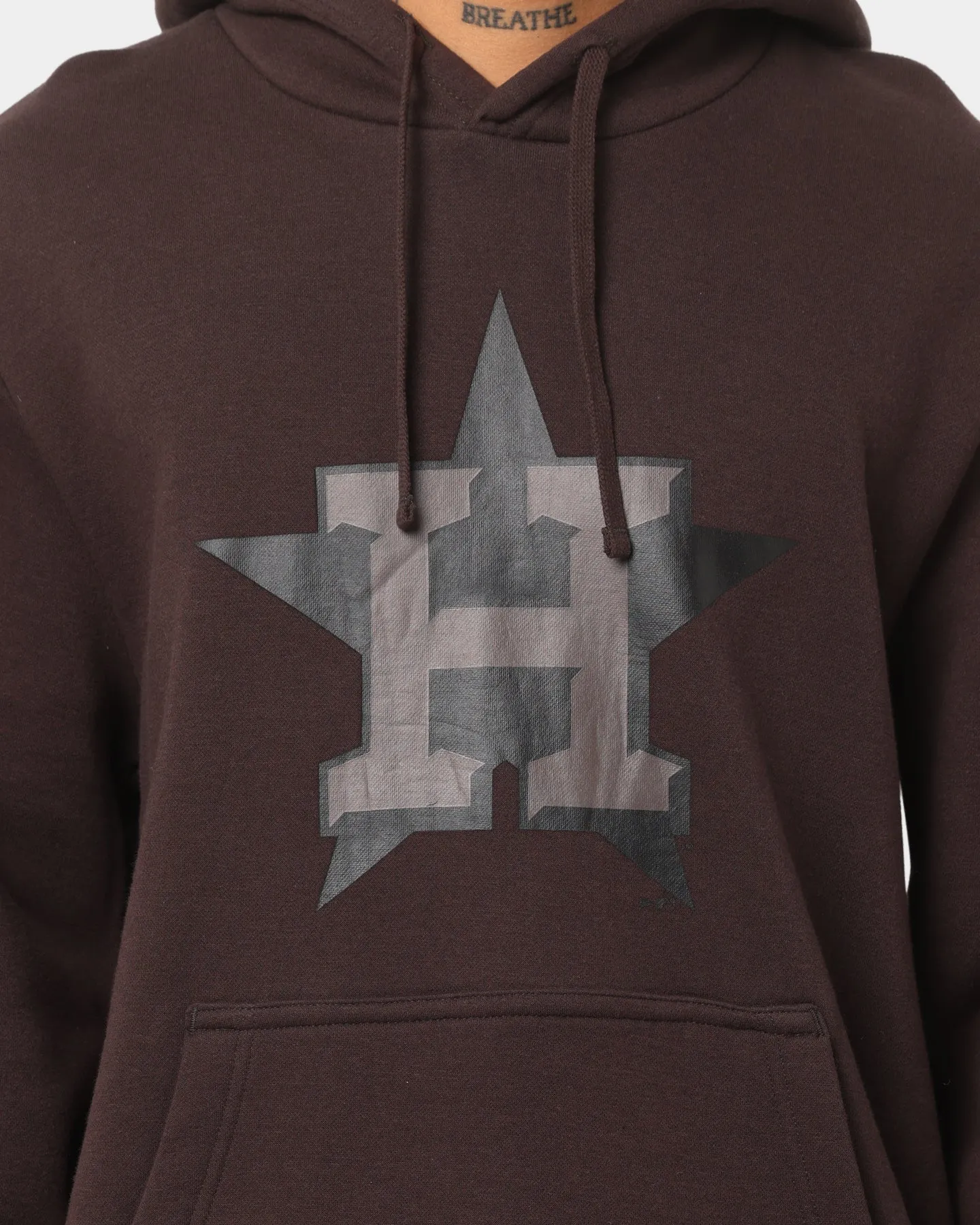 New Era Houston Astros Hoodie Dark Brown