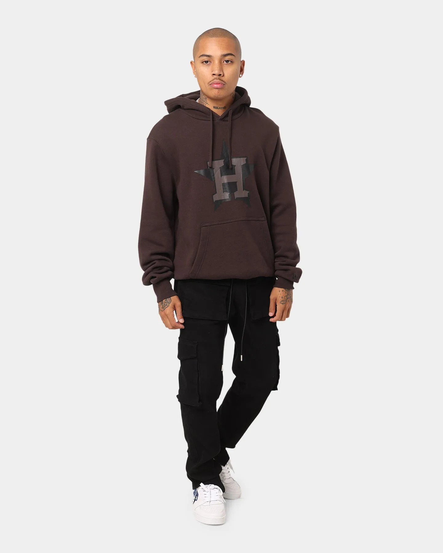 New Era Houston Astros Hoodie Dark Brown