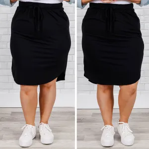 Nice And Comfortable Skirt, Black