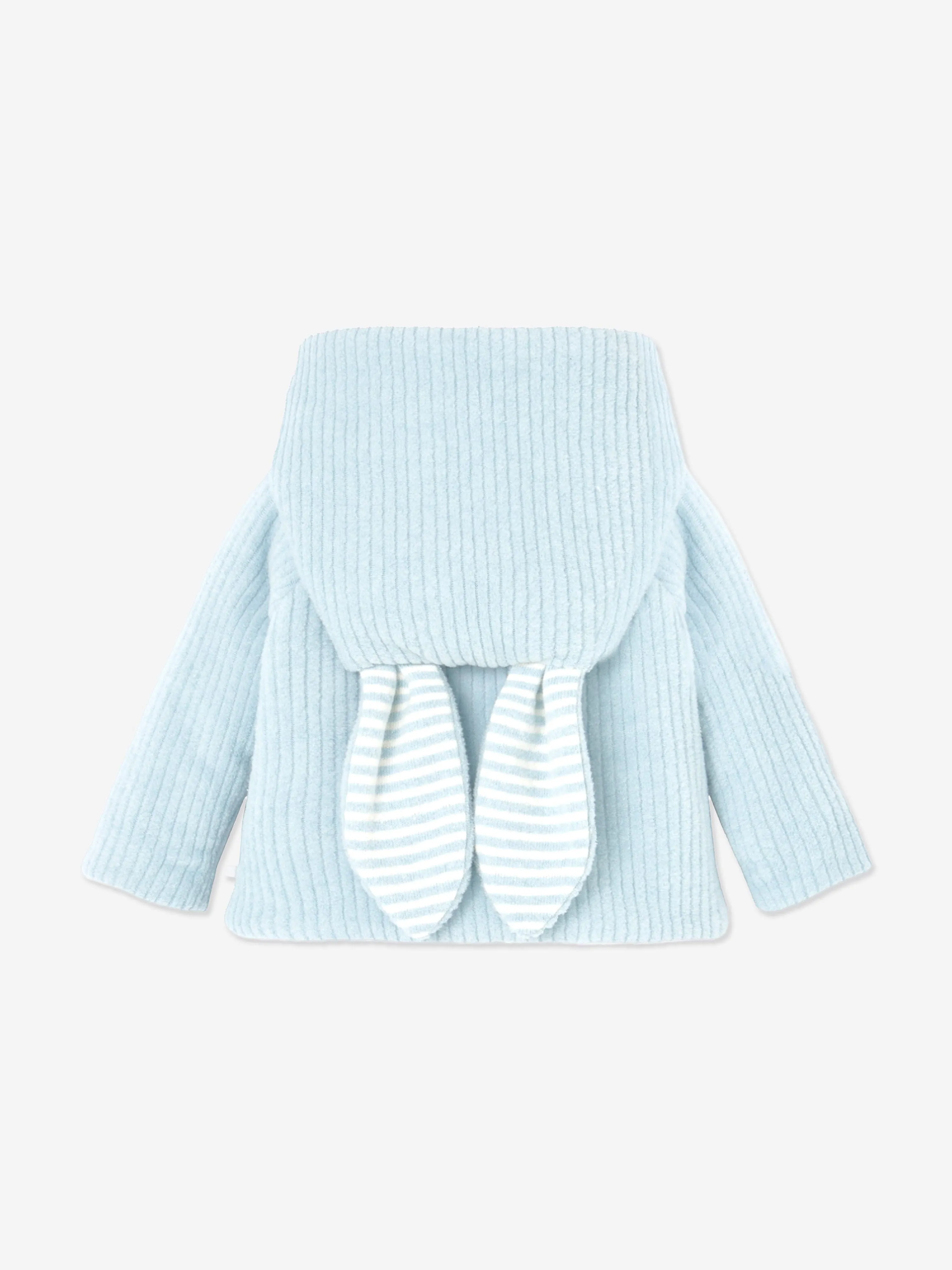 Paz Rodriguez Baby Boys Bunny Ears Coat in Blue