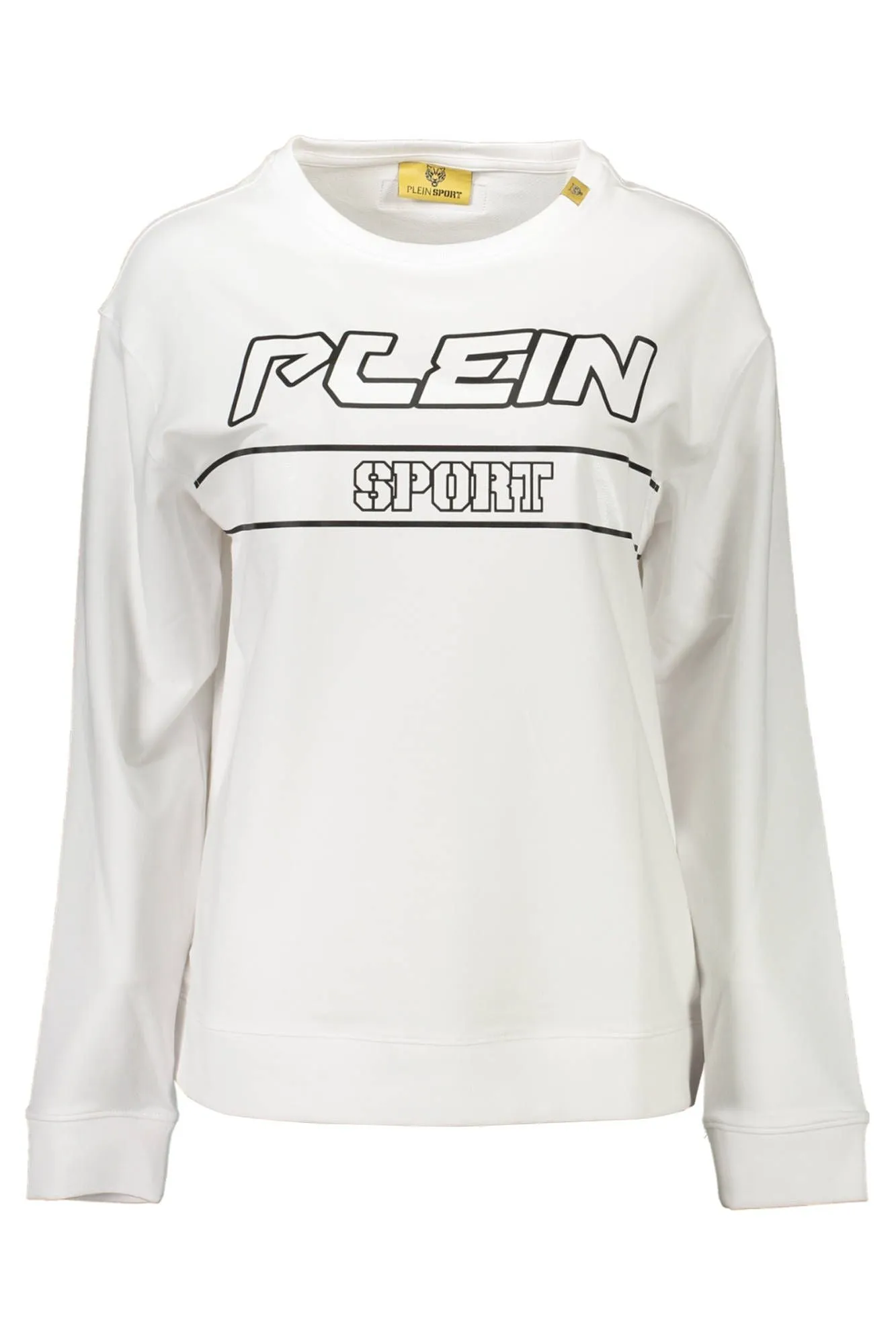 Plein Sport White Cotton Women Sweater