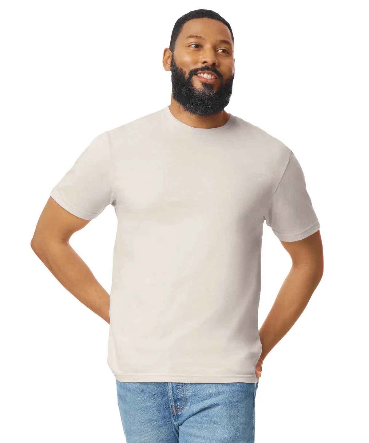 Softstyle adult ringspun t-shirt | Carolina Blue