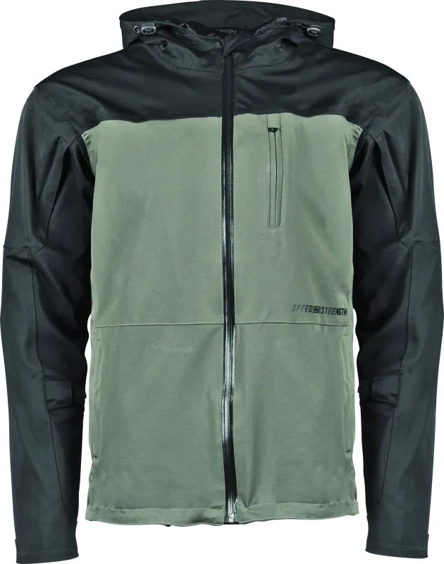 Speed and Strength Fame and Fortune Jacket Black/Olive - XL