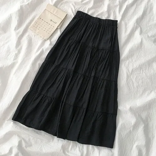 Summer Lightweight Maxi Skirt