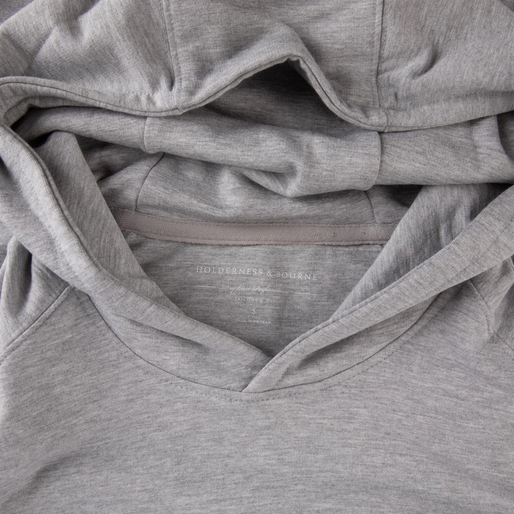 The Lawson Performance Hoodie Heathered Gray - AW23