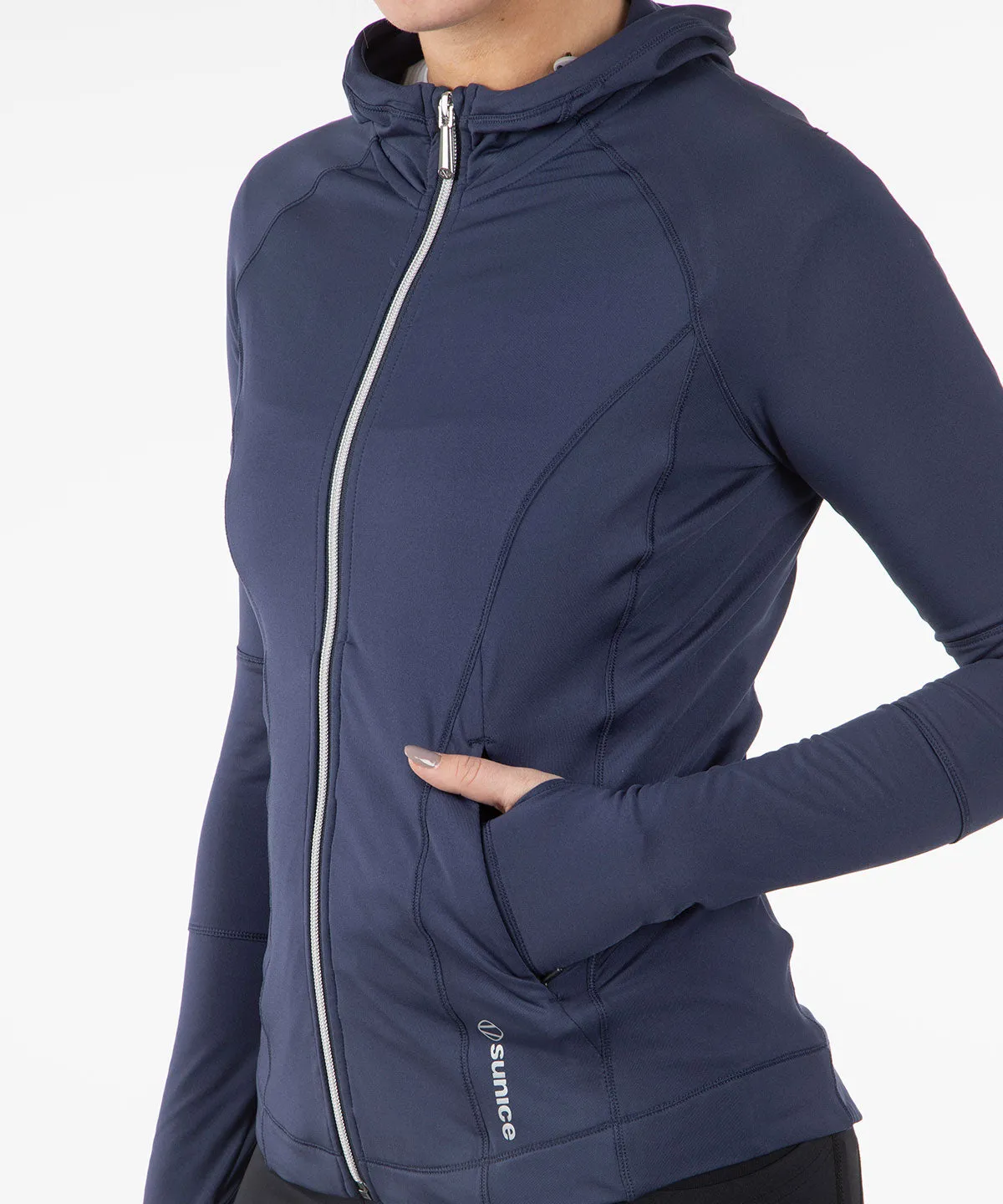 Women's Anna Full-Zip Knit Jacket with Hood