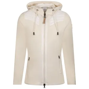 Womens Jara Full Zip Jacket Eggshell - AW23