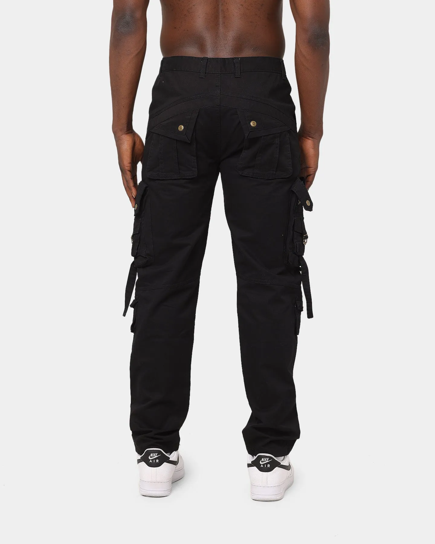 XXIII Clovis Strapped Cargo Pants Black